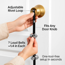 Dog Doorbells for Potty Training — Adjustable Bells by LJGDeals