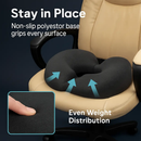 Donut Pillow Seat Cushion – Ergonomic Memory Foam Pad by LJGDeals
