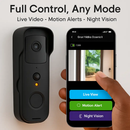Smart WiFi Video Doorbell with Two-Way Audio by LJGDeals