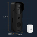 Smart WiFi Video Doorbell with Two-Way Audio by LJGDeals