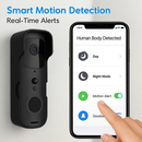 Smart WiFi Video Doorbell with Two-Way Audio by LJGDeals
