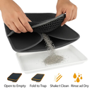 Cat Litter Mat EVA Honeycomb Double Layer Rug Pad by LJGDeals