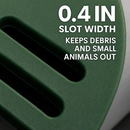 Green Angled Yard Drain Emitter for 4-Inch Pipe by LJGDeals