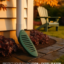 Green Angled Yard Drain Emitter for 4-Inch Pipe by LJGDeals