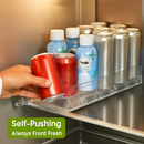 Drink Organizer for Fridge - Adjustable 5-Row Can Dispenser by LJGDeals