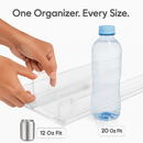 Drink Organizer for Fridge - Adjustable 5-Row Can Dispenser by LJGDeals