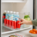 Drink Organizer for Fridge - Adjustable 5-Row Can Dispenser by LJGDeals