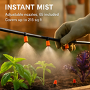 Drip Irrigation Kit for Garden, Automatic Watering System by LJGDeals