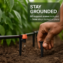 Drip Irrigation Kit for Garden, Automatic Watering System by LJGDeals