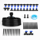 75FT Mist Drip Irrigation System with Adjustable Misting Nozzle Quick Connect Automatic Garden Watering System for Garden Lawn Patio Flower Bed by LJGDeals