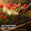 75FT Mist Drip Irrigation System with Adjustable Misting Nozzle Quick Connect Automatic Garden Watering System for Garden Lawn Patio Flower Bed by LJGDeals