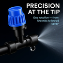 75FT Mist Drip Irrigation System with Adjustable Misting Nozzle Quick Connect Automatic Garden Watering System for Garden Lawn Patio Flower Bed by LJGDeals