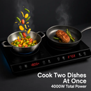 Induction Cooktop Dual Burner Portable Stove by LJGDeals