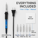 Soldering Iron with Adjustable Temperature by LJGDeals