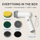 Electric Handheld Spin Scrubber Cordless Cleaning Brush by LJGDeals