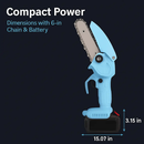Mini Chainsaw Portable Cordless for Pruning by LJGDeals