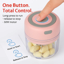 Mini Electric Garlic Chopper Cordless Rechargeable by LJGDeals