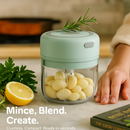 Mini Electric Garlic Chopper Cordless Rechargeable by LJGDeals