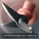 Mini Electric Garlic Chopper Cordless Rechargeable by LJGDeals