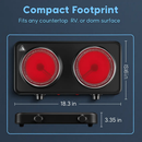 Infrared Dual Burner Portable Hot Plate Stove by LJGDeals