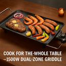 Electric Barbecue Grill Griddle - Non-Stick Tabletop BBQ by LJGDeals