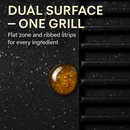 Electric Barbecue Grill Griddle - Non-Stick Tabletop BBQ by LJGDeals