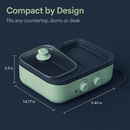 2-in-1 Electric Hot Pot & Pan with Grill by LJGDeals