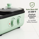 2-in-1 Electric Hot Pot & Pan with Grill by LJGDeals