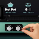 3-in-1 Electric Hot Pot with Grill for Family Meals by LJGDeals