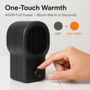 Compact Space Heater for Small Rooms and Home Office by LJGDeals
