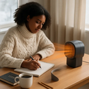 Compact Space Heater for Small Rooms and Home Office by LJGDeals