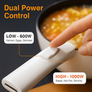 Electric Hot Pot with Steamer – Portable Non-Stick Fry Pan by LJGDeals