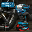 Cordless 3-in-1 Impact Wrench with 1/2 Drive by LJGDeals