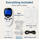 Electric Muscle Stimulator Dual Channels Massager by LJGDeals