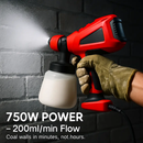 Paint Sprayer with 3 spray patterns - home use by LJGDeals