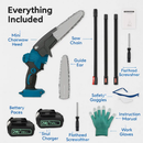 2-In-1 Cordless Pole Saw & Mini Chainsaw by LJGDeals