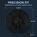 Radiator Cooling Fan for Vehicles with High Airflow by LJGDeals
