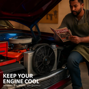 Radiator Cooling Fan for Vehicles with High Airflow by LJGDeals