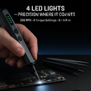 Mini Electric Screwdriver Kit 70-in-1 with 64 Bits by LJGDeals