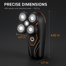 4D Electric Shaver: Contouring for Wet/Dry Shave by LJGDeals
