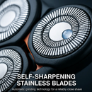 4D Electric Shaver: Contouring for Wet/Dry Shave by LJGDeals
