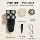 4D Electric Shaver: Contouring for Wet/Dry Shave by LJGDeals