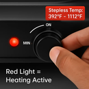 Infrared Single Burner Portable Hot Plate Stove by LJGDeals