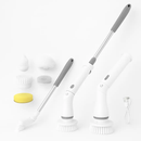 Electric Spin Scrubber with Telescopic Arm and 6 Heads by LJGDeals
