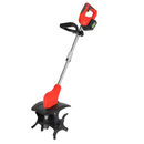 Cordless Tiller Cultivator with 4-Blade Tines by LJGDeals