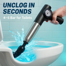 Electric Toilet Plunger with Real-Time Pressure Display by LJGDeals