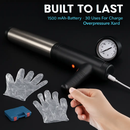 Electric Toilet Plunger with Real-Time Pressure Display by LJGDeals