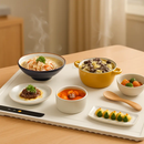 Electric Warming Tray Roll-Up Food Warmer with Auto Timer by LJGDeals
