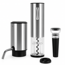 Electric Wine Opener Set with Aerator, Foil Cutter & Stopper by LJGDeals