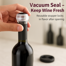Electric Wine Opener Set with Aerator, Foil Cutter & Stopper by LJGDeals